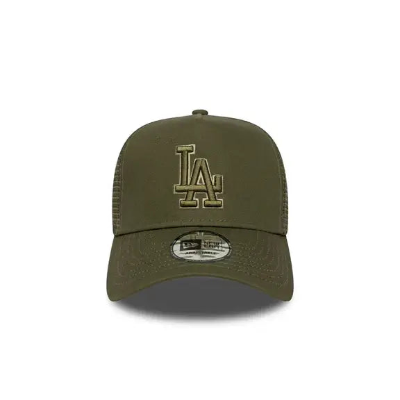 NEW ERA 9FORTY MLB LOS ANGELES DODGERS TEAM OUTLINE GORRA TRUCKER AJUSTABLE VERDE