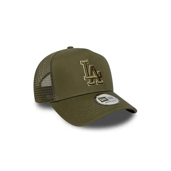 NEW ERA 9FORTY MLB LOS ANGELES DODGERS TEAM OUTLINE GORRA TRUCKER AJUSTABLE VERDE