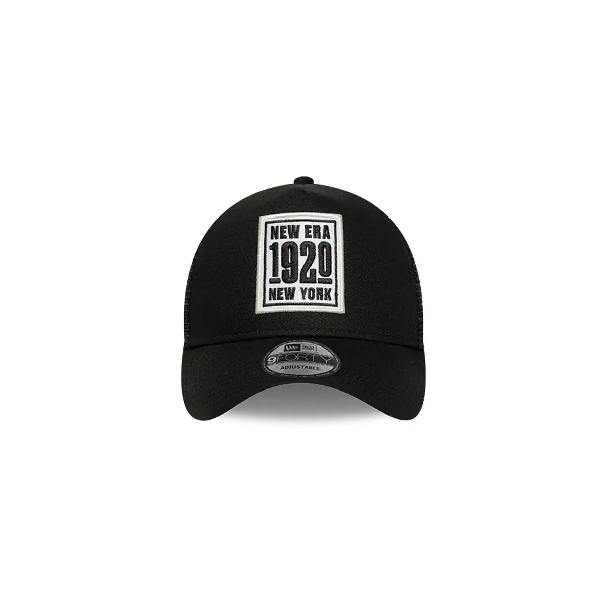 NEW ERA 9FORTY NE NE 1920 PATCH GORRA TRUCKER AJUSTABLE NEGRO