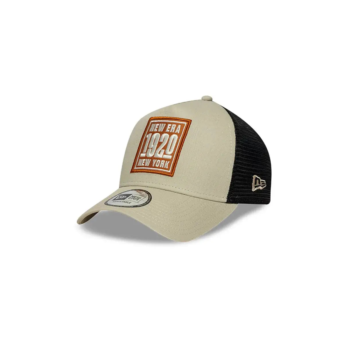 NEW ERA 9FORTY NE NE 1920 PATCH GORRA TRUCKER AJUSTABLE BEIGE