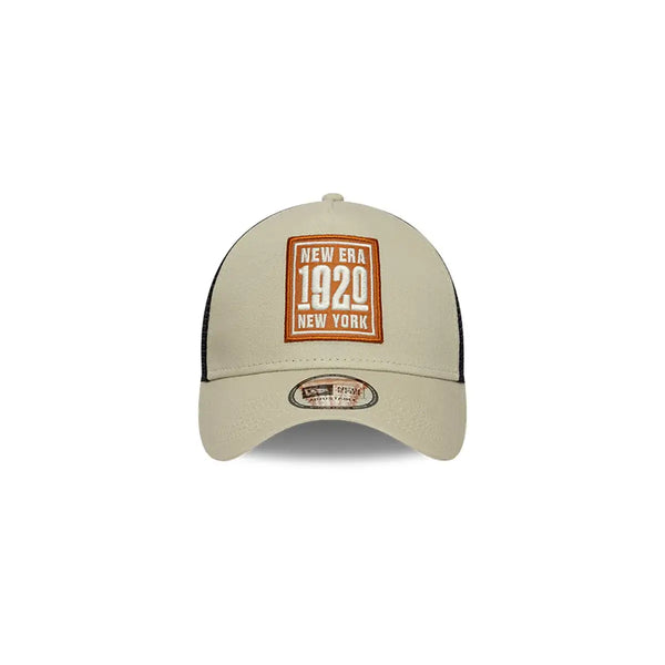 NEW ERA 9FORTY NE NE 1920 PATCH GORRA TRUCKER AJUSTABLE BEIGE