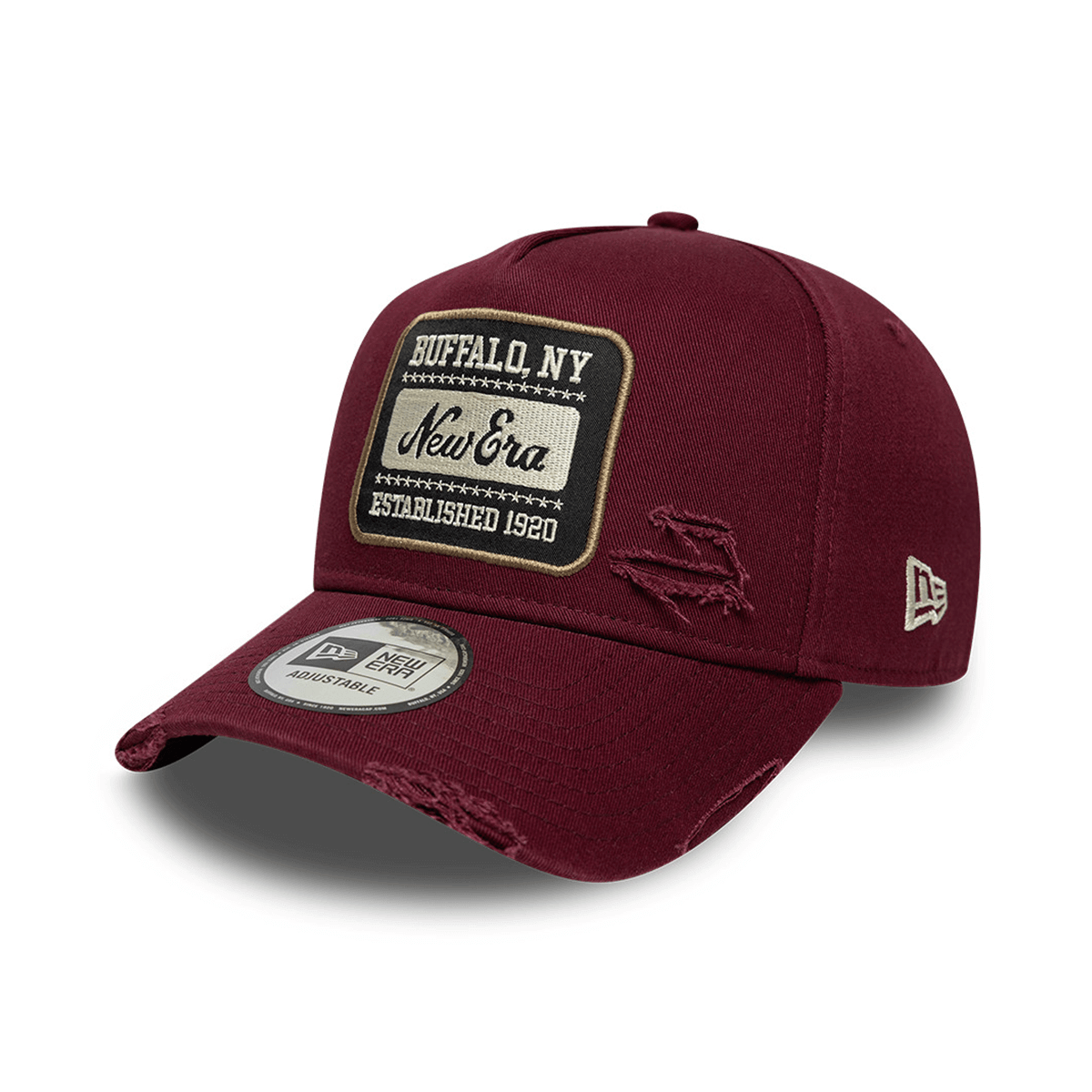 NEW ERA 9FORTY E-FRAME NE PATCH GORRA AJUSTABLE ROJO