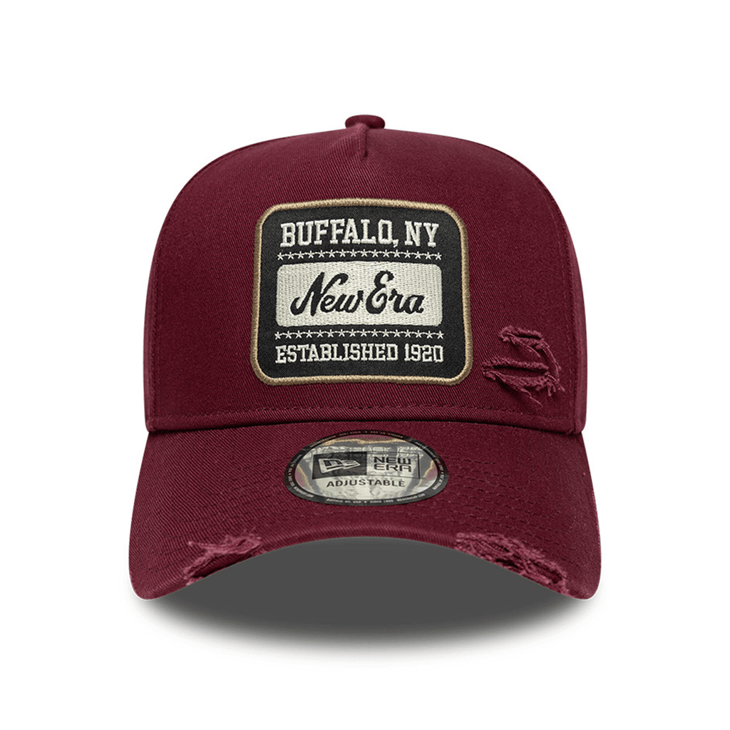 NEW ERA 9FORTY E-FRAME NE PATCH GORRA AJUSTABLE ROJO