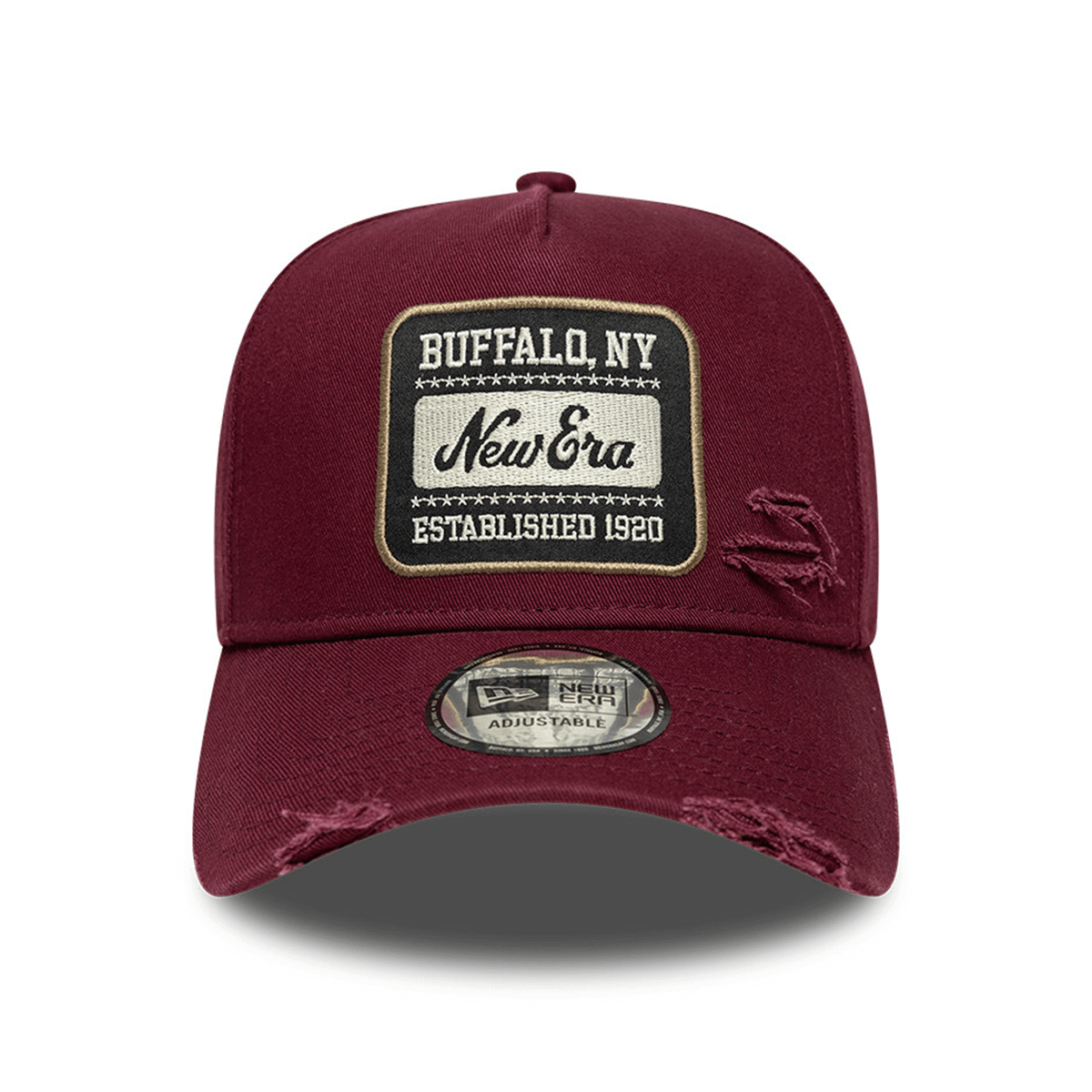 NEW ERA 9FORTY E-FRAME NE PATCH GORRA AJUSTABLE ROJO