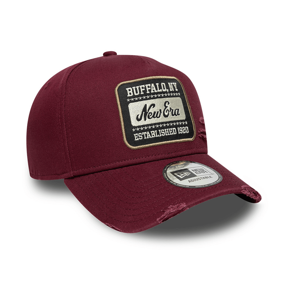 NEW ERA 9FORTY E-FRAME NE PATCH GORRA AJUSTABLE ROJO
