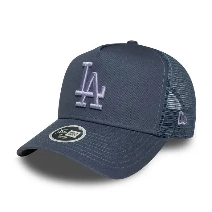 NEW ERA 9FORTY MLB LOS ANGELES DODGERS LEAGUE ESSENTIALS GORRA TRUCKER CAMIONERA AJUSTABLE AZUL
