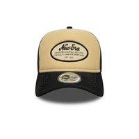 NEW ERA 9FORTY BRAND NE PATCH GORRA AJUSTABLE CAMIONERA NEGRA