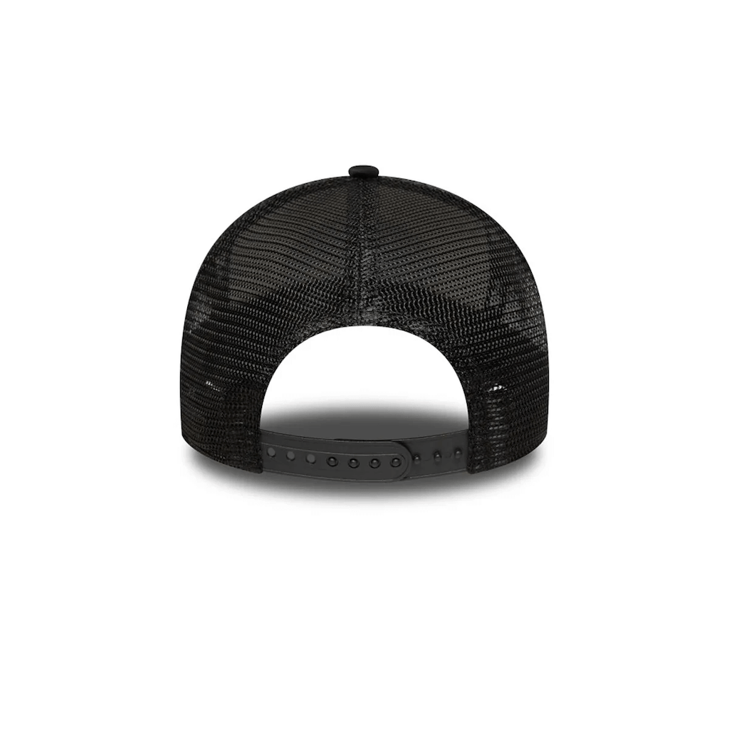 NEW ERA 9FORTY BRAND NE PATCH GORRA AJUSTABLE CAMIONERA NEGRA