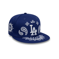 NEW ERA 59FIFTY MLB LOS ANGELES DODGERS PAISLEY GORRA CERRADA AZUL
