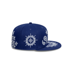 NEW ERA 59FIFTY MLB LOS ANGELES DODGERS PAISLEY GORRA CERRADA AZUL