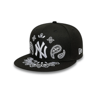 NEW ERA 59FIFTY MLB NEW YORK YANKEES PAISLEY GORRA CERRADA NEGRA