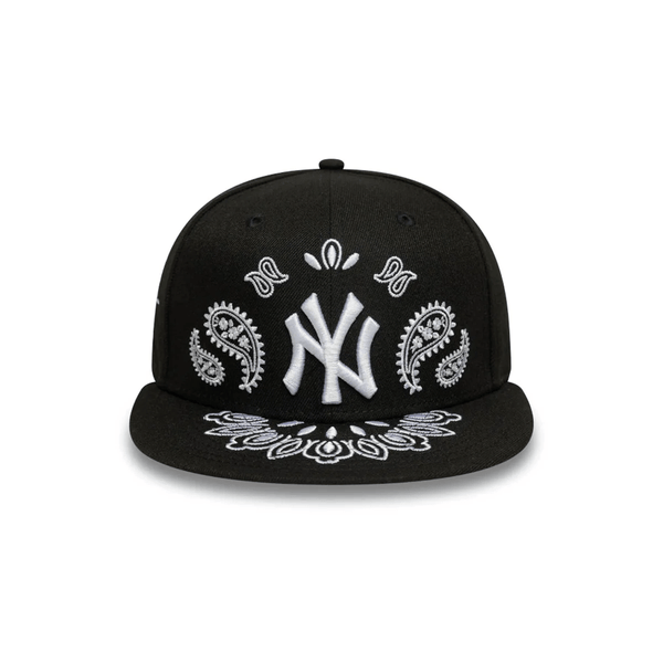 NEW ERA 59FIFTY MLB NEW YORK YANKEES PAISLEY GORRA CERRADA NEGRA
