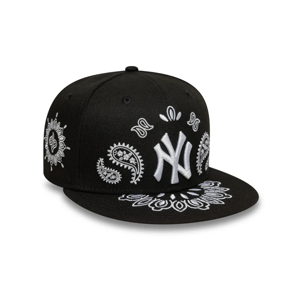 NEW ERA 59FIFTY MLB NEW YORK YANKEES PAISLEY GORRA CERRADA NEGRA
