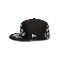 NEW ERA 59FIFTY MLB NEW YORK YANKEES PAISLEY GORRA CERRADA NEGRA