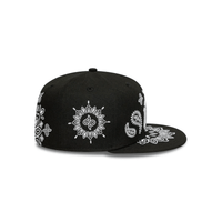 NEW ERA 59FIFTY MLB NEW YORK YANKEES PAISLEY GORRA CERRADA NEGRA