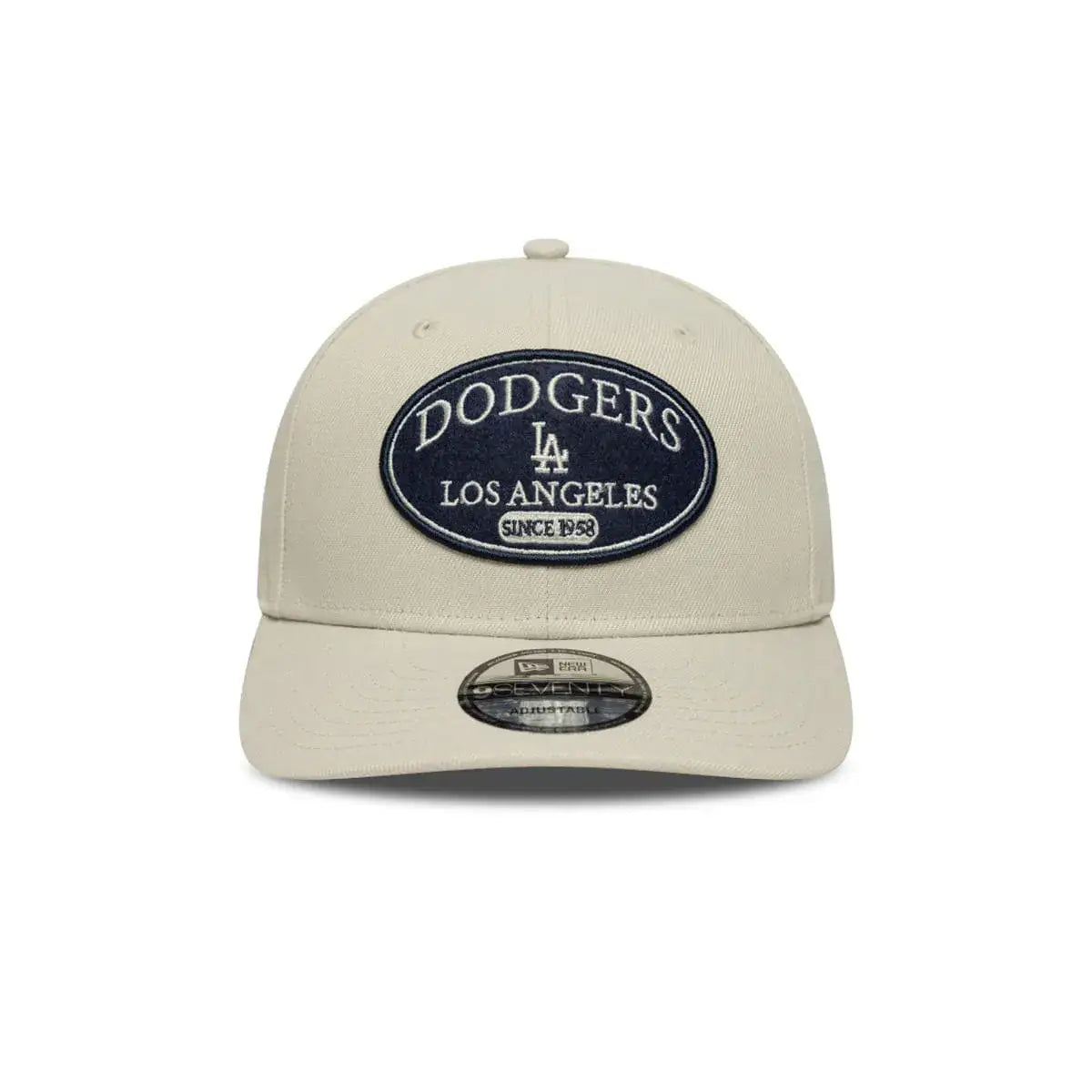 NEW ERA 9SEVENTY MLB LOS ANGELES DODGERS MLB OVAL GORRA AJUSTABLE BEIGE