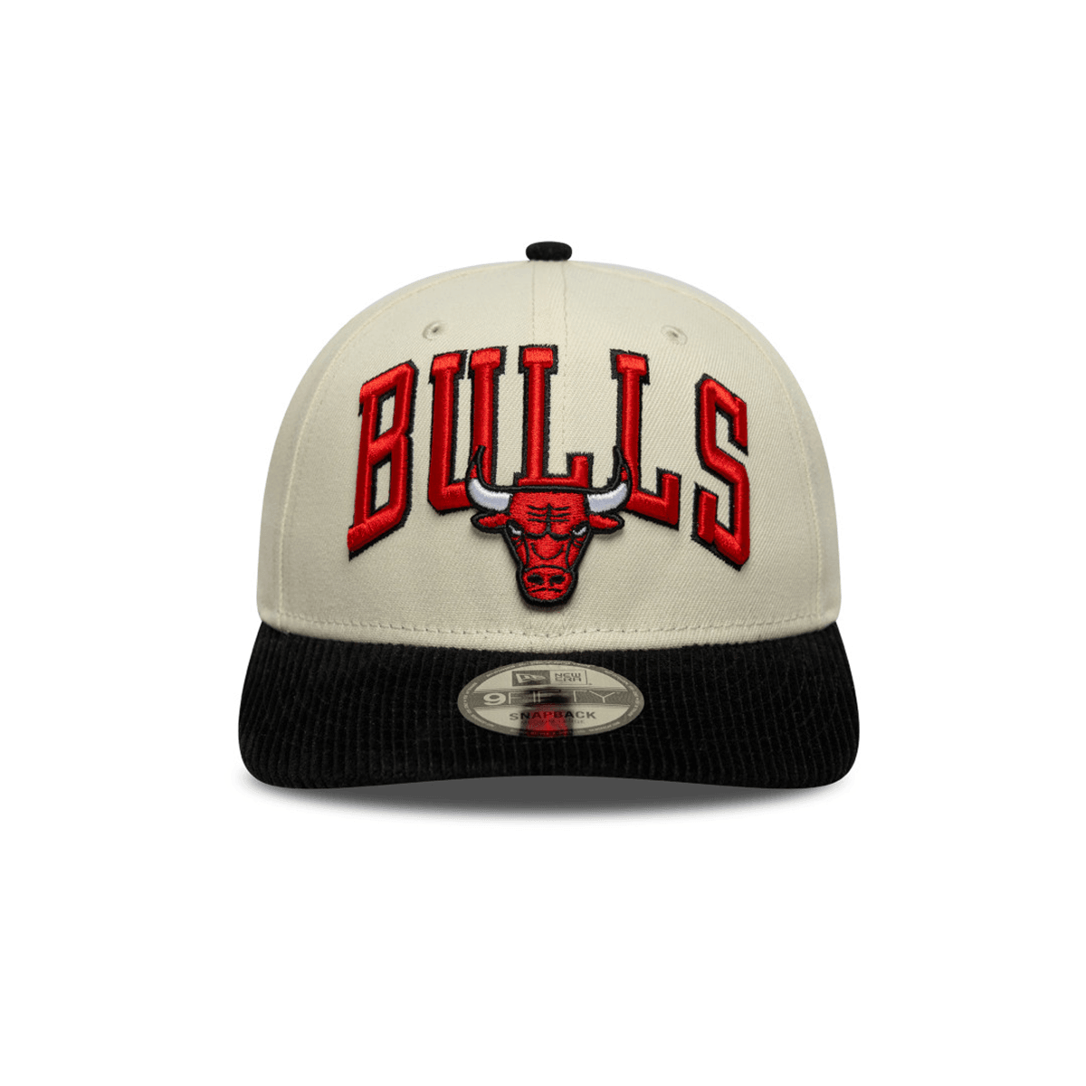 NEW ERA 9FIFTY NBA CHICAGO BULLS CORD VISOR GORRA AJUSTABLE BEIGE