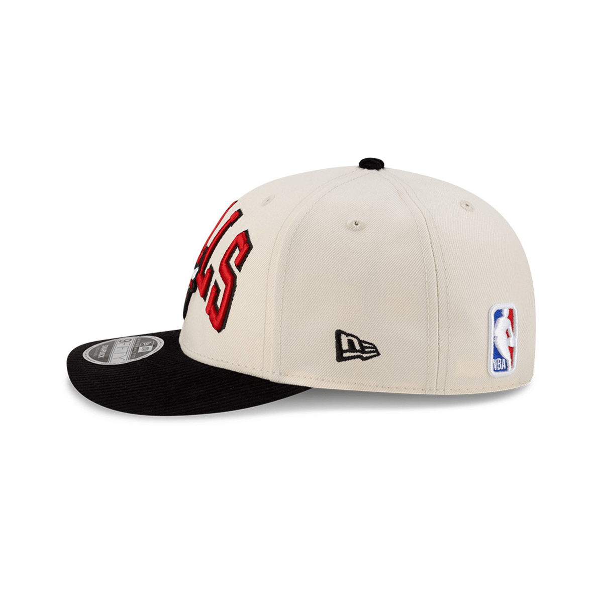 NEW ERA 9FIFTY NBA CHICAGO BULLS CORD VISOR GORRA AJUSTABLE BEIGE