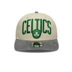 NEW ERA 9FIFTY NBA BOSTON CELTICS CORD VISOR GORRA AJUSTABLE BEIGE