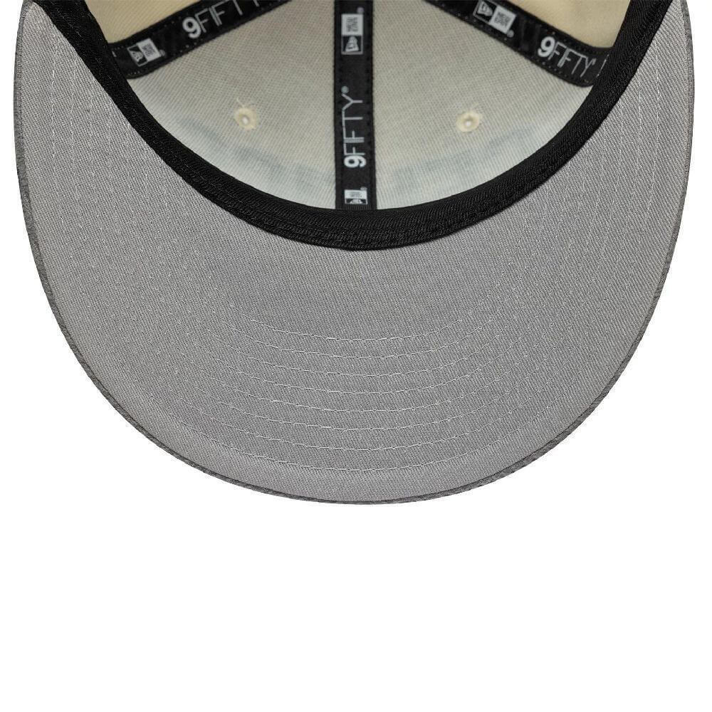 NEW ERA 9FIFTY NBA BOSTON CELTICS CORD VISOR GORRA AJUSTABLE BEIGE