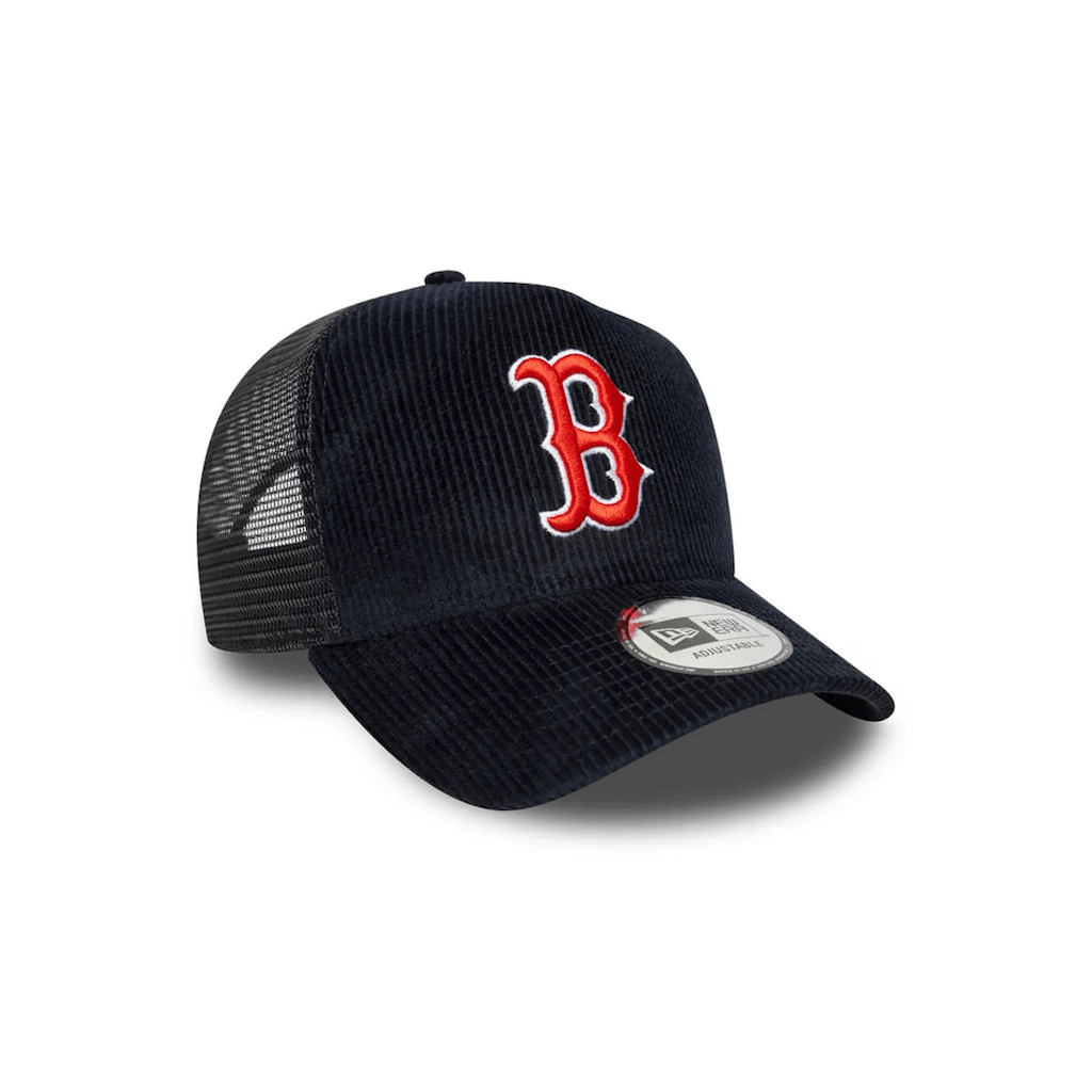 NEW ERA 9FORTY MLB BOSTON RED SOX CORDUROY GORRA AJUSTABLE CAMIONERA AZUL