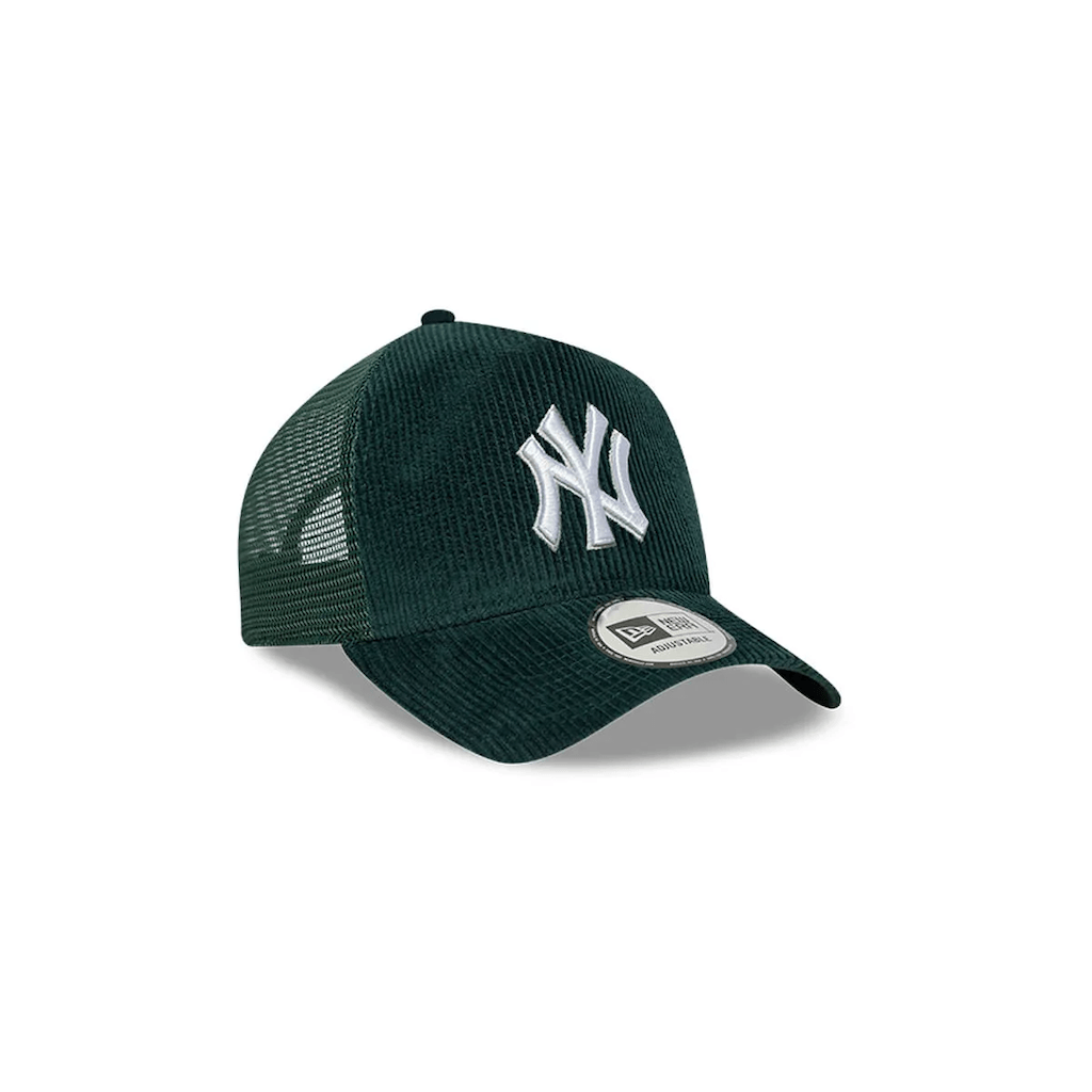 NEW ERA 9FORTY MLB NEW YORK YANKEES CORDUROY GORRA AJUSTABLE CAMIONERA VERDE