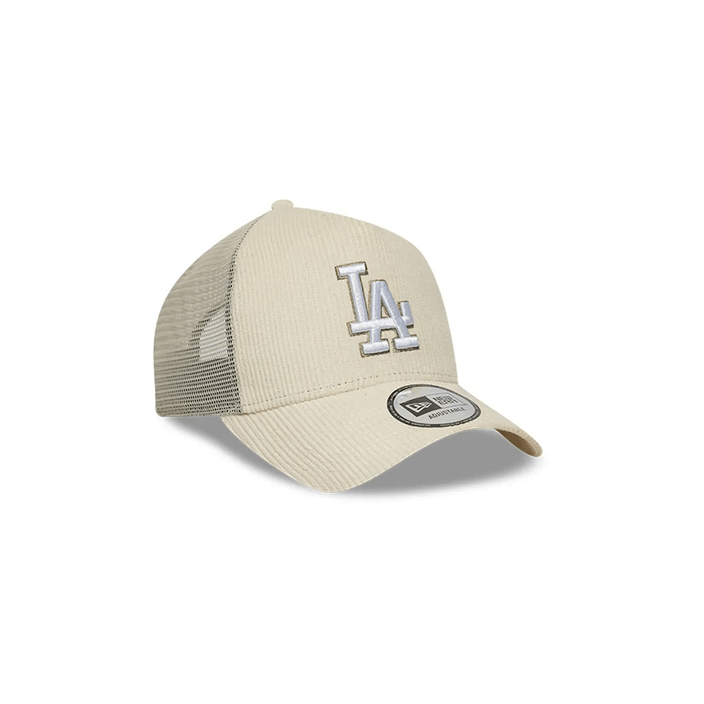 NEW ERA 9FORTY MLB LOS ANGELES DODGERS CORDUROY CREAM GORRA AJUSTABLE CAMIONERA BEIGE