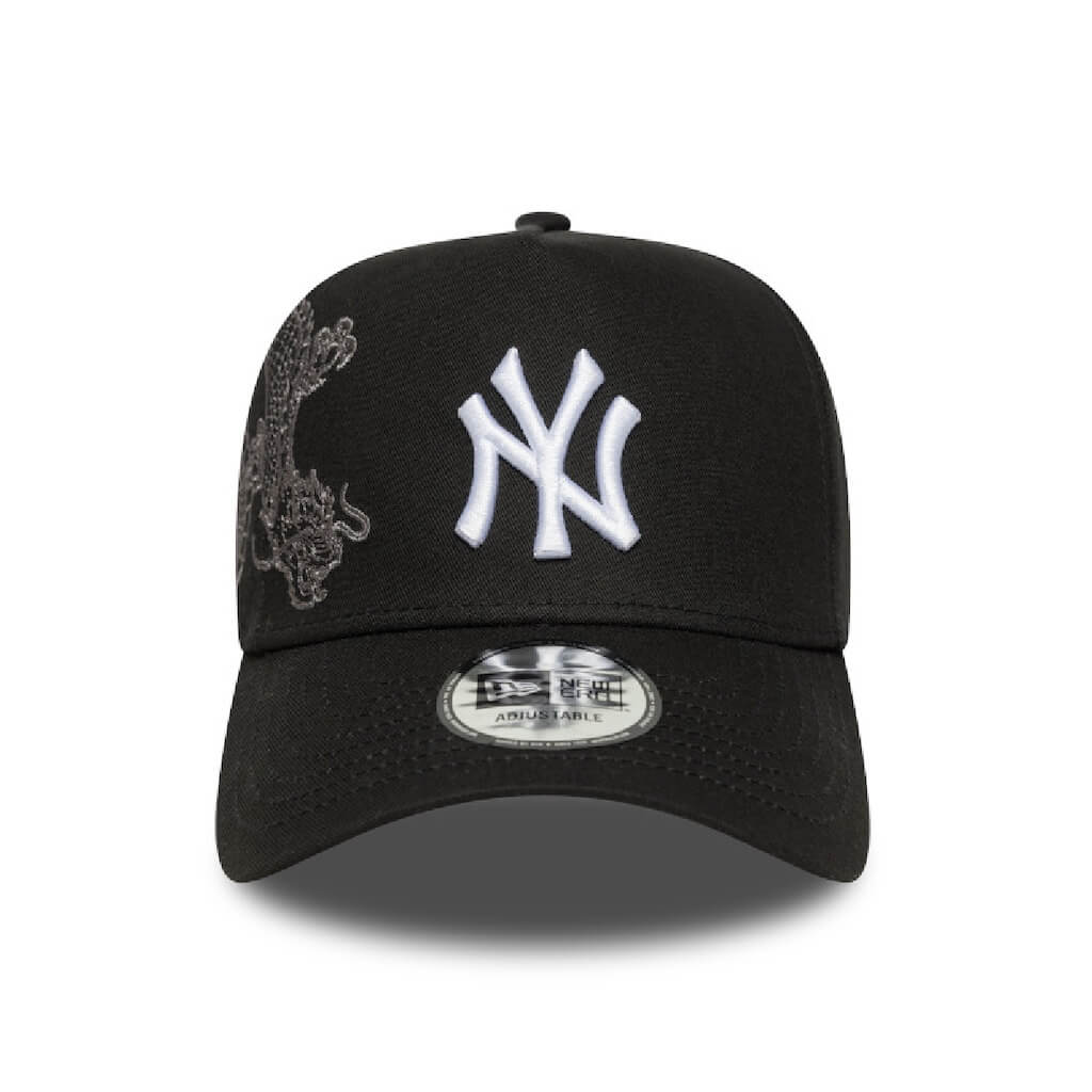 NEW ERA 9FORTY E FRAME MLB NEW YORK YANKEES SNAKE ICON GORRA AJUSTABLE NEGRA