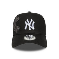 NEW ERA 9FORTY E FRAME MLB NEW YORK YANKEES SNAKE ICON GORRA AJUSTABLE NEGRA