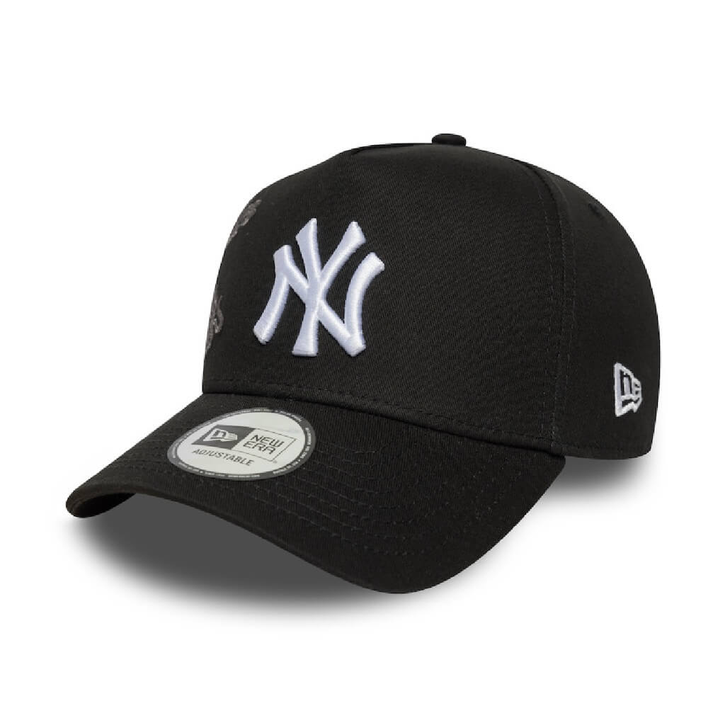 NEW ERA 9FORTY E FRAME MLB NEW YORK YANKEES SNAKE ICON GORRA AJUSTABLE NEGRA