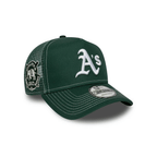 NEW ERA 9FORTY MLB OAKLAND ATHLETICS 1913 WS PATCH GORRA AJUSTABLE CAMIONERA VERDE