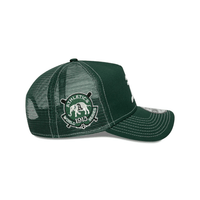 NEW ERA 9FORTY MLB OAKLAND ATHLETICS 1913 WS PATCH GORRA AJUSTABLE CAMIONERA VERDE