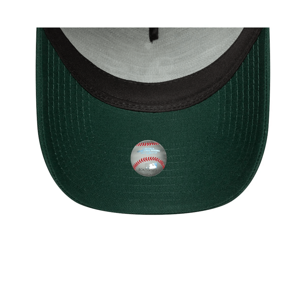 NEW ERA 9FORTY MLB OAKLAND ATHLETICS 1913 WS PATCH GORRA AJUSTABLE CAMIONERA VERDE