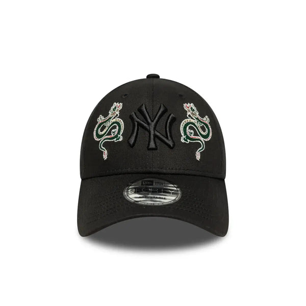 NEW ERA 9FORTY MLB NEW YORK YANKEES SNAKE ICON GORRA AJUSTABLE NEGRO