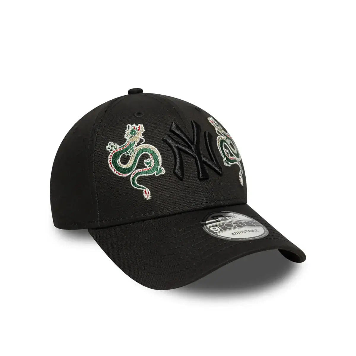 NEW ERA 9FORTY MLB NEW YORK YANKEES SNAKE ICON GORRA AJUSTABLE NEGRO