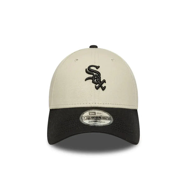 NEW ERA 9FORTY MLB CHICAGO WHITE SOX COLOR BLOCK GORRA AJUSTABLE BEIGE