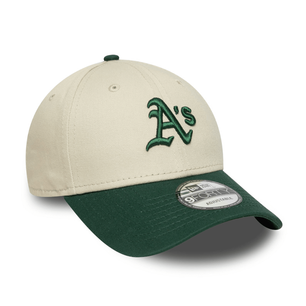 NEW ERA 9FORTY MLB OAKLAND ATHLETICS COLOUR TONE BLOCK GORRA AJUSTABLE BEIGE