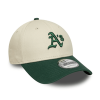 NEW ERA 9FORTY MLB OAKLAND ATHLETICS COLOUR TONE BLOCK GORRA AJUSTABLE BEIGE