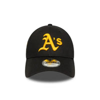 NEW ERA 9FORTY MLB OAKLAND ATHLETICS SIDE PATCH GORRA AJUSTABLE NEGRO