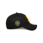 NEW ERA 9FORTY MLB OAKLAND ATHLETICS SIDE PATCH GORRA AJUSTABLE NEGRO