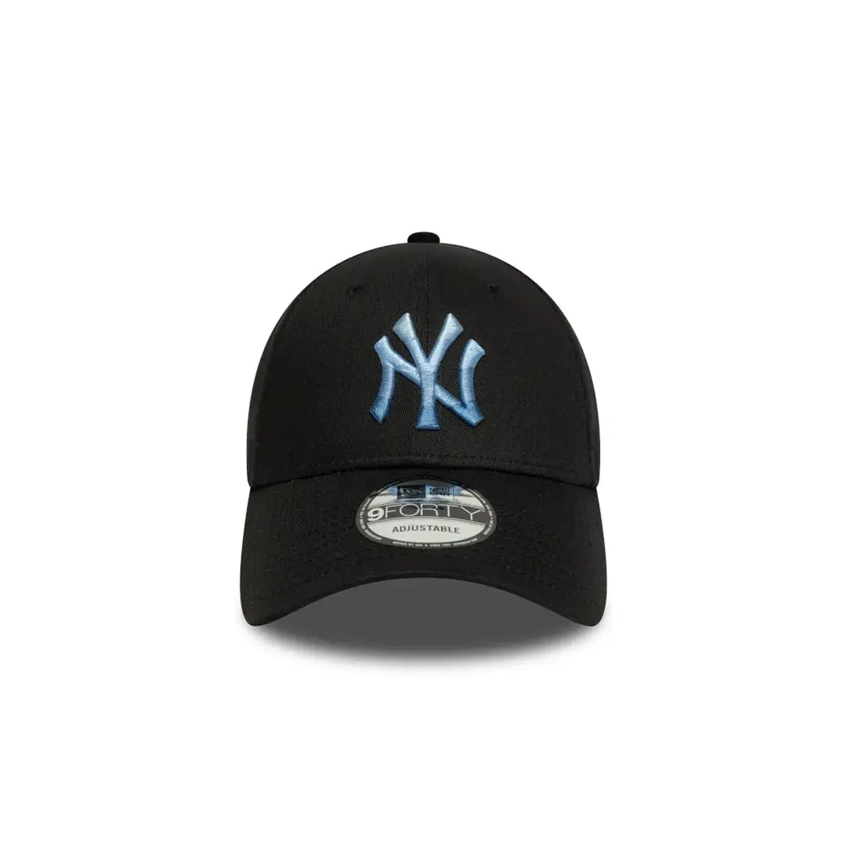 NEW ERA 9FORTY MLB NEW YORK YANKEES INFILL AZUL GORRA AJUSTABLE NEGRA