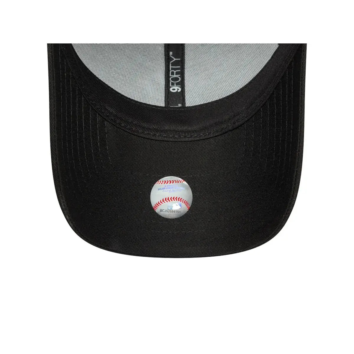 NEW ERA 9FORTY MLB NEW YORK YANKEES INFILL AZUL GORRA AJUSTABLE NEGRA