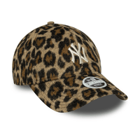 NEW ERA 9FORTY MLB NEW YORK YANKEES COSY LEOPARD GORRA AJUSTABLE CAFE