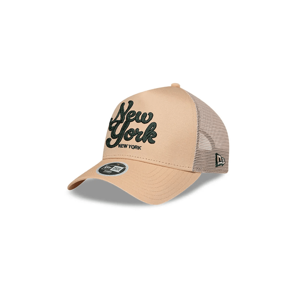 NEW ERA 9FORTY BRAND CITY SCRIPT GORRA AJUSTABLE CAMIONERA ROSA