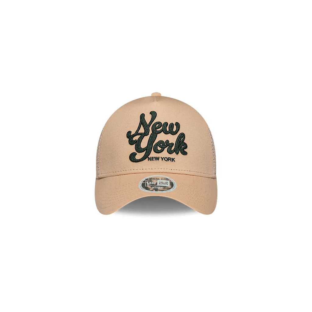 NEW ERA 9FORTY BRAND CITY SCRIPT GORRA AJUSTABLE CAMIONERA ROSA