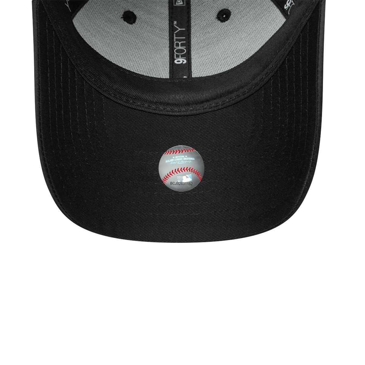 NEW ERA 9FORTY MLB NEW YORK YANKEES SATIN RHINESTONE GORRA AJUSTABLE NEGRO