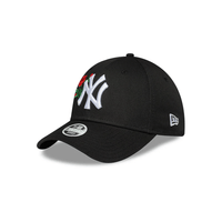 NEW ERA 9FORTY MLB NEW YORK YANKEES ROSE GORRA AJUSTABLE NEGRA