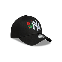 NEW ERA 9FORTY MLB NEW YORK YANKEES ROSE GORRA AJUSTABLE NEGRA