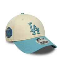 NEW ERA 9FORTY MLB LOS ANGELES DODGERS WS PATCH GORRA AJUSTABLE BEIGE