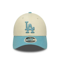 NEW ERA 9FORTY MLB LOS ANGELES DODGERS WS PATCH GORRA AJUSTABLE BEIGE